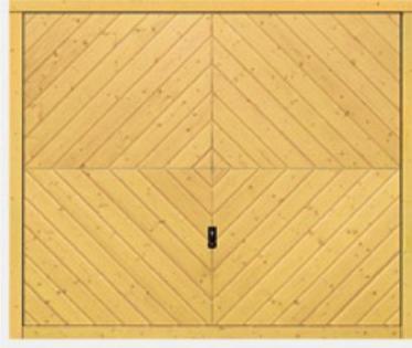 Garagentor Holz