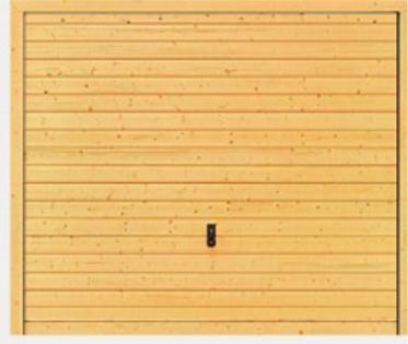 Garagentor Holz